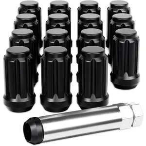 Lug Nuts, ATV Lug Nuts Compatible With Honda,Kawasaki,Suzuki,Yamaha,Can-Am,Arctic Cat, 10mmx1.25 Wheel Lug Nut Set, Set of 16