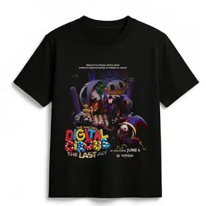 The Amazing Digital Circus The Last Act Shirt | June 4 2026 Theater Release Tee | The Amazing Digital Circus Movie T-Shirt | Cartoon Fan Graphic Tee | Unisex Animation Shirt