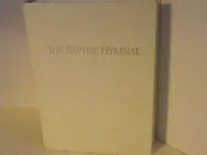 USED Book - The Baptist Hymnal Book, White W/gold Lettering, 775 Pages (Hardcover)