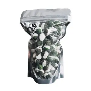 Sour Pickle Rainbow Blasters 4.5oz Resealable Treat Bag - Crunchy Sweet Candy Snack Pickle Seasoning Freezedried