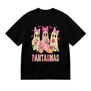 Pantasmas Ghost Funny Spooky Conchas Mexican Halloween Ghost T-Shirt Menswear Tops