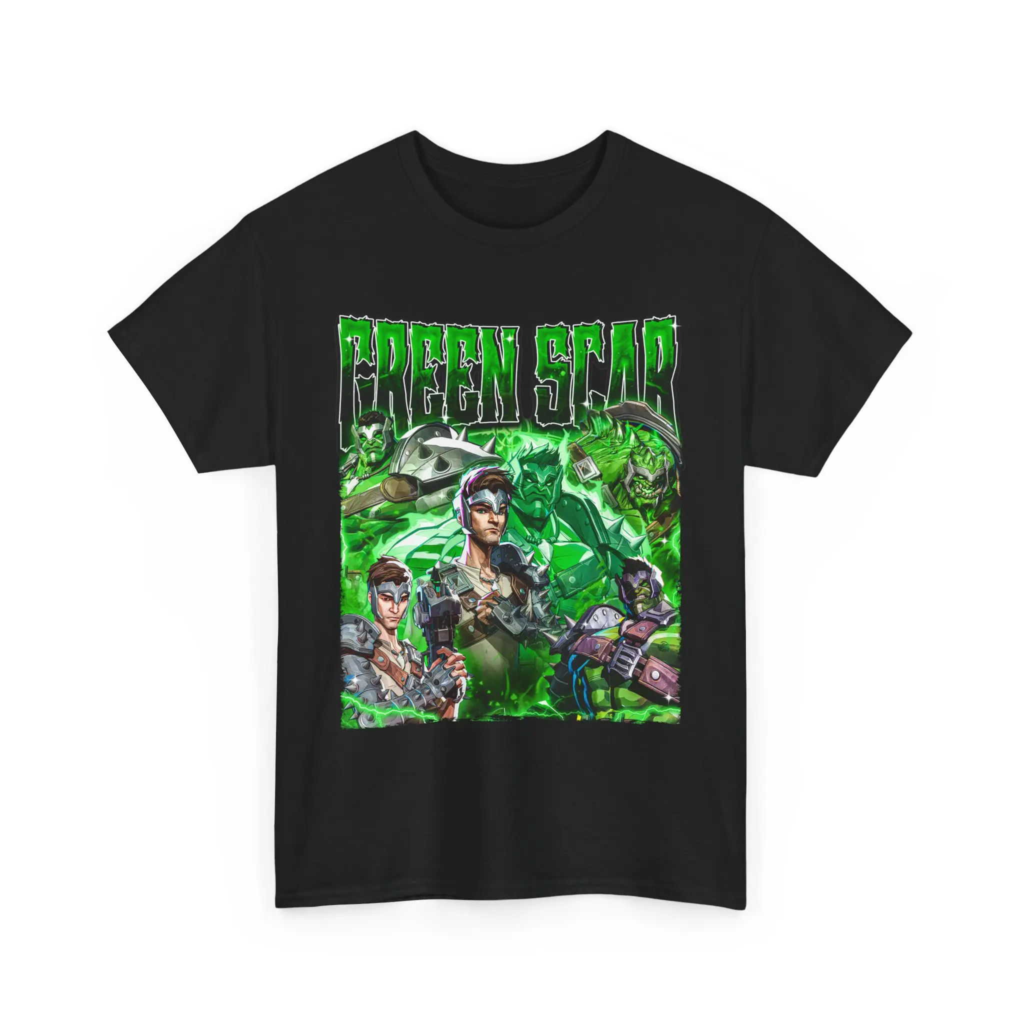 Limited Green Scar Vintage Shirt Gift for Woman anda Man