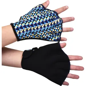 Sports Swimming Gloves Aquatic Swim Training Glove Neoprene Webbed Fitness and Water Aerobics Resistance Gloves for Men Women