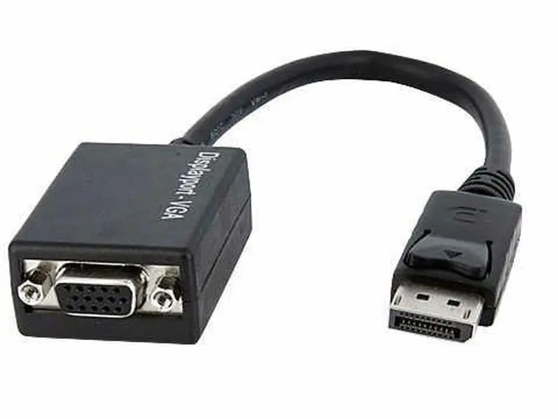 StarTech DP2Vga2 Black DisplayPort-to-VGA Adapter - Easy-to-Use 1080p Computer Accessory Converter, No Software Required, Supports HDTV Connection Resolutions Up to 1080p