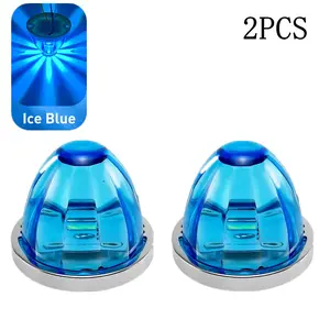 1/2PCS Lorry Side Light Car Truck Side Marker Signal Indicator Trailer Watermelon Lamp LED Waterproof 12V24V Car Clearance Light