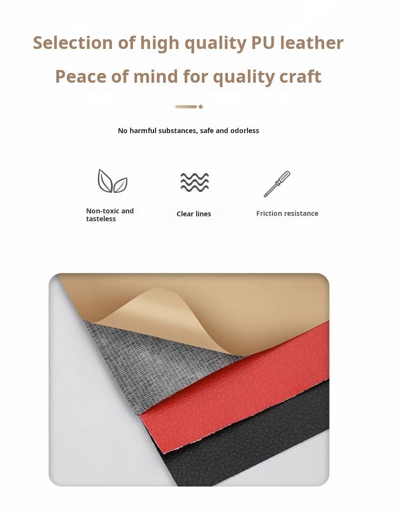 Leather Repair Patch 20*54 Inch Repair Patch Self Adhesive Waterproof DIY Large Vinyl Patches for Couches Furniture Kitchen Cabinets Wall Non-Slip Waterproof Leather Desk Pad pvc leatherette waterproof upholstery fabric