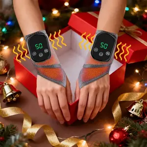 Wireless Wrist Heating Pad, Rechargeable Portable Hand Care Device, Smart Massage for Men and Women, Home Use Warm Therapy