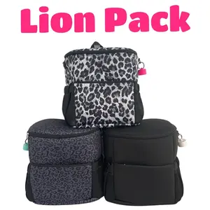 Lion Pack Sports Travel Bag 2.0 in 3 different patterns! Great for on-the-go!