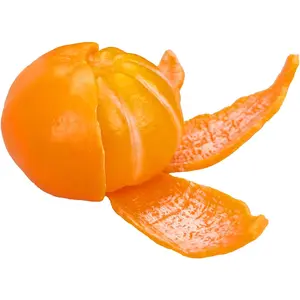 Stress Relief Soft Scented Simulation Orange Fruit Squeeze Squishy Toys Cute Novelty Birthday Gift for Kids and Adults