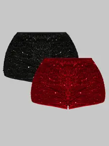 Sexy, Stylish & Slim-Fitting Sequin Shorts  Perfect for multiple occasions including Christmas parties, New Year gatherings, Easter events, concerts, and casual getaways.