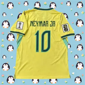 2026 Yellow Brazil No.10 Neymar Short sleeve jersey
