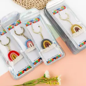 Boho Style Tassel Keychain, 3 Counts/set Colorful Tassel Keychain, DIY Jewelry Accessories for Women & Girls, Fashion Accessories for Daily Use