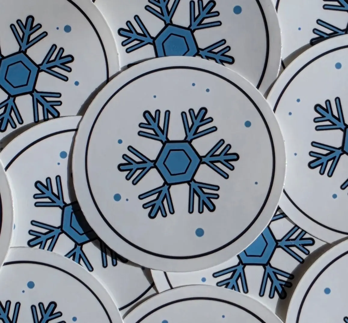 Snowflake Sticker