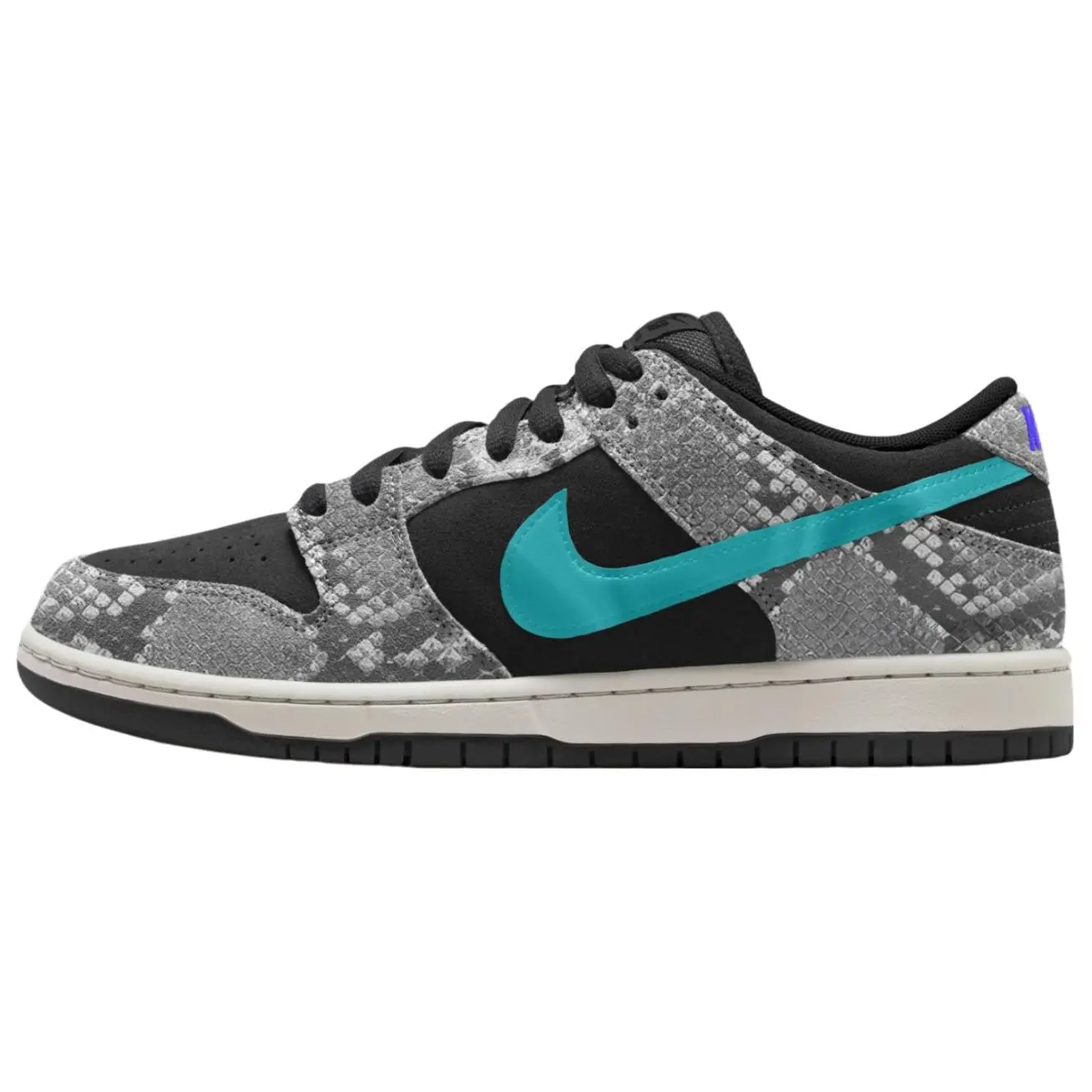 Dashawn Jordan x Nike Dunk SB Unisex Low Top Casual Trainers (IB6208-200) - Anti-Slip Sole, Wear-Resistant, Black Brown, All Seasons, Unisex Names