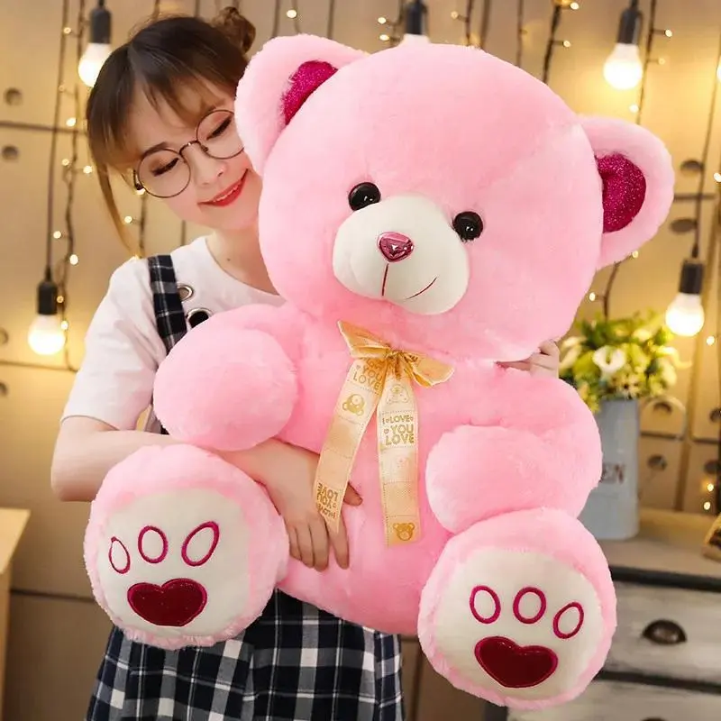 New Huggale High-Quality Cute Cartoon Big Teddy Bear, Kawaii Stuffed Animal, Soft Cuddly Gift, Stuffed Animal Gifts for Children's Birthdays (Classic Novelty Toy for Toys & Hobbies Category)