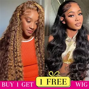 [Combo sale28"&22''] "buy 1 get 2 wig" 4/27 Jerry Curly 13x4 Lace Front Wigs Human Hair Transparent Lace Frontal HumanHair Wigs 180% Density for Woman