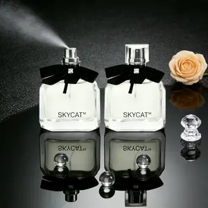 SKYCAT Orchid Vanilla Perfume 1.7 fl oz Eau de Parfum Soft Musk & Tropical Fruit Notes Long Lasting Feminine Scent for Daily Use Christmas New Year Gift