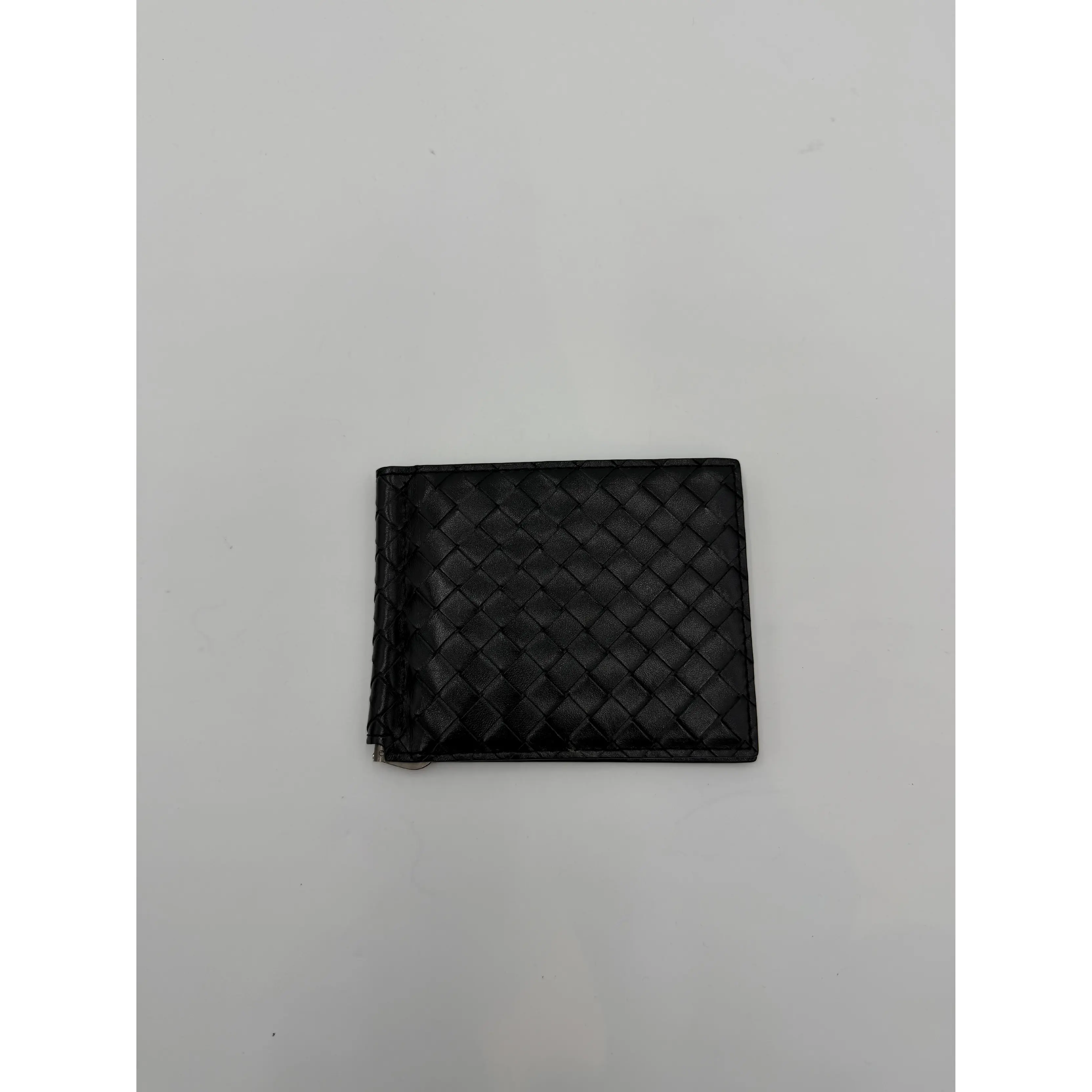 Pre-owned Leather Small Leather Goods Bottega Veneta Intrecciato Bifold Wallet