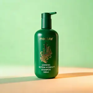 Moocute Ginseng Shampoo: Controls oil, creates volume, removes dandruff, prevents hair loss, deeply cleans. Large bottle. Suitable for both men and women. Pregnant and children are also included.