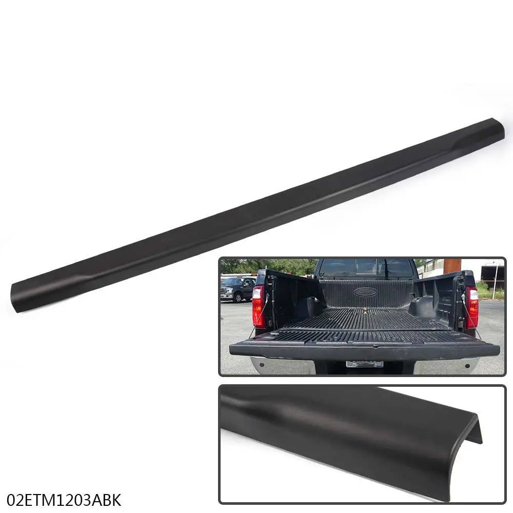 Tailgate Cap Molding Protector Cover Fit For 08-16 Ford F250 350 450 Super Duty