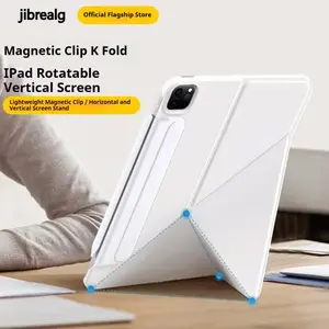 Jibrealg Magnetic Detachable Tablet Case for iPad Pro 11-inch (1st–4th Gen), iPad (A16) 11" 2025 & iPad 10th Gen 10.9" – Foldable Protective Cover with Stand – Durable Magnetic Safety Casing for Tablets