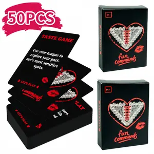 50 Pcs/100 Pcs Couple Interaction Cards, Dating Couples Interactive Cards to Enhance Relationships, Marriage Cards for Couples, Couple Card Game