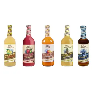 Tres Agaves Margarita Mix – Strawberry, Lime, Mango Chili & Pineapple | 1 L (33.8 oz) with Agave Nectar