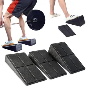 Squat Wedges Blocks, 3 Counts Non-Slip Incline Boards, Foot Wedges Foam Incline Boards, Leg Extensions for Home Workouts, Gym Equipment