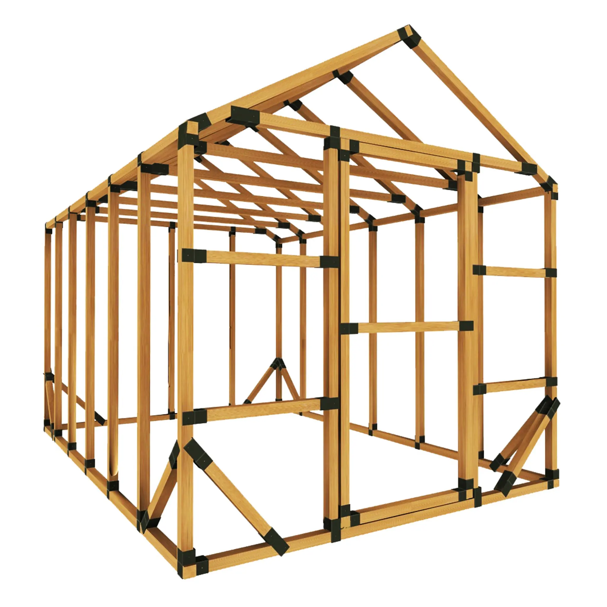 8X12 Standard Storage Shed Kit 8X12 Standard Storage Shed Kit