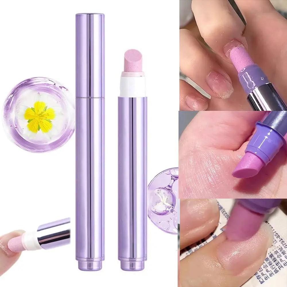 3 in 1 Nail Essence Pen Repairs Nail Cuticles Oil Pusher Moisturizes Prevents Breakage and Strengthens and Brightens Nail Surfac