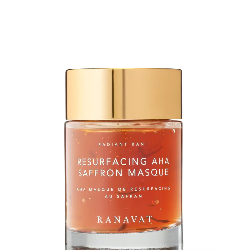 RANAVAT Resurfacing AHA Saffron Masque - Brightening, Cleansing, and Repairing Skin