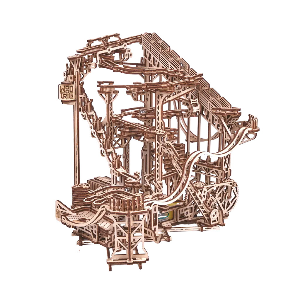 Spiral Marble Run
