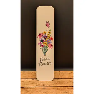 Fresh Flowers Bookmark
