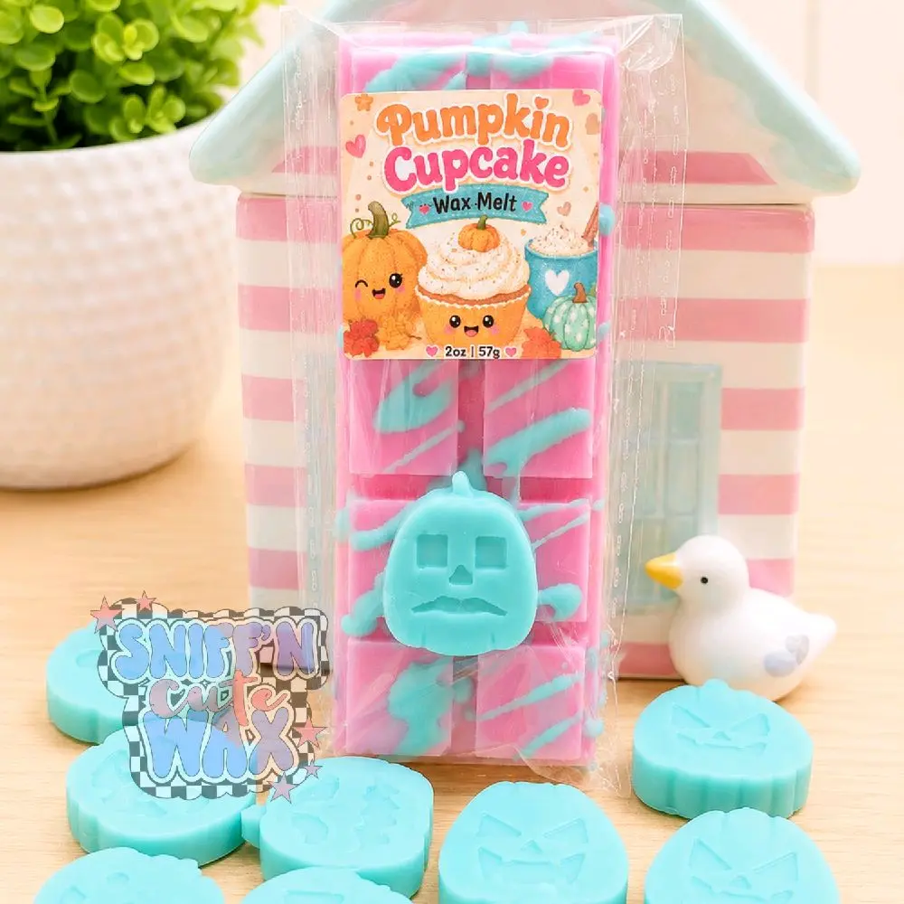 Pumpkin Cupcake Snap Bar Wax Melt
