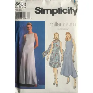 Simplicity 8600 Sewing Pattern (Vintage) UNCUT