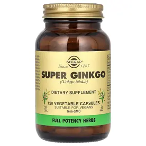 Solgar Super Ginkgo, 120 Vegetable Capsules