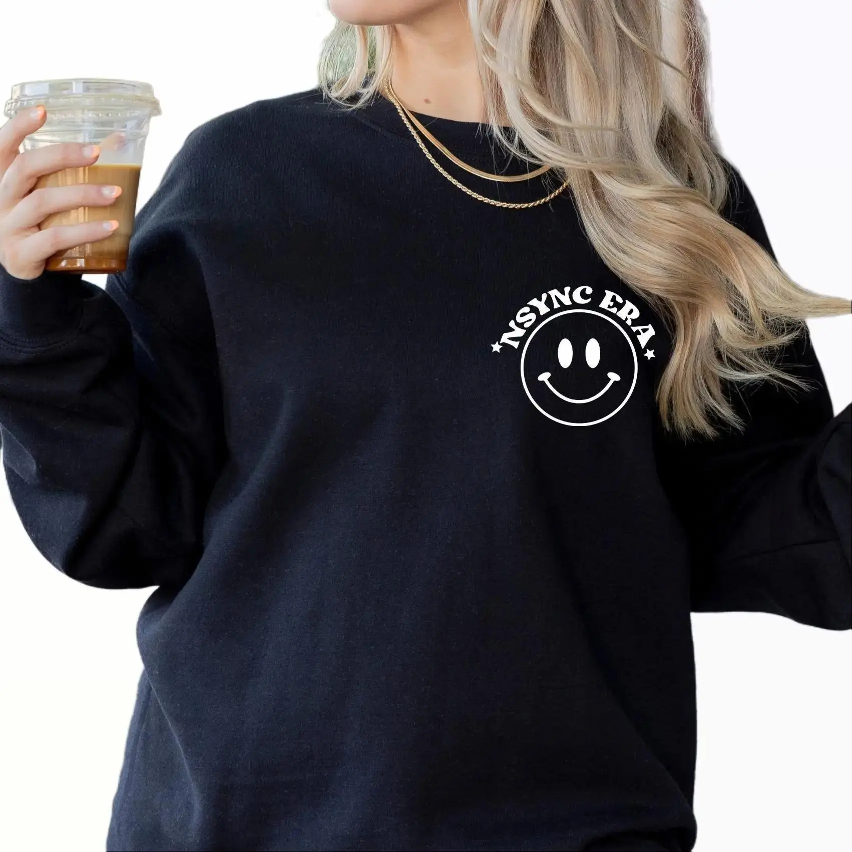 Comfortable *NSYNC Era Sweatshirt Cotton Fit Pullover Crewneck Sweatshirt