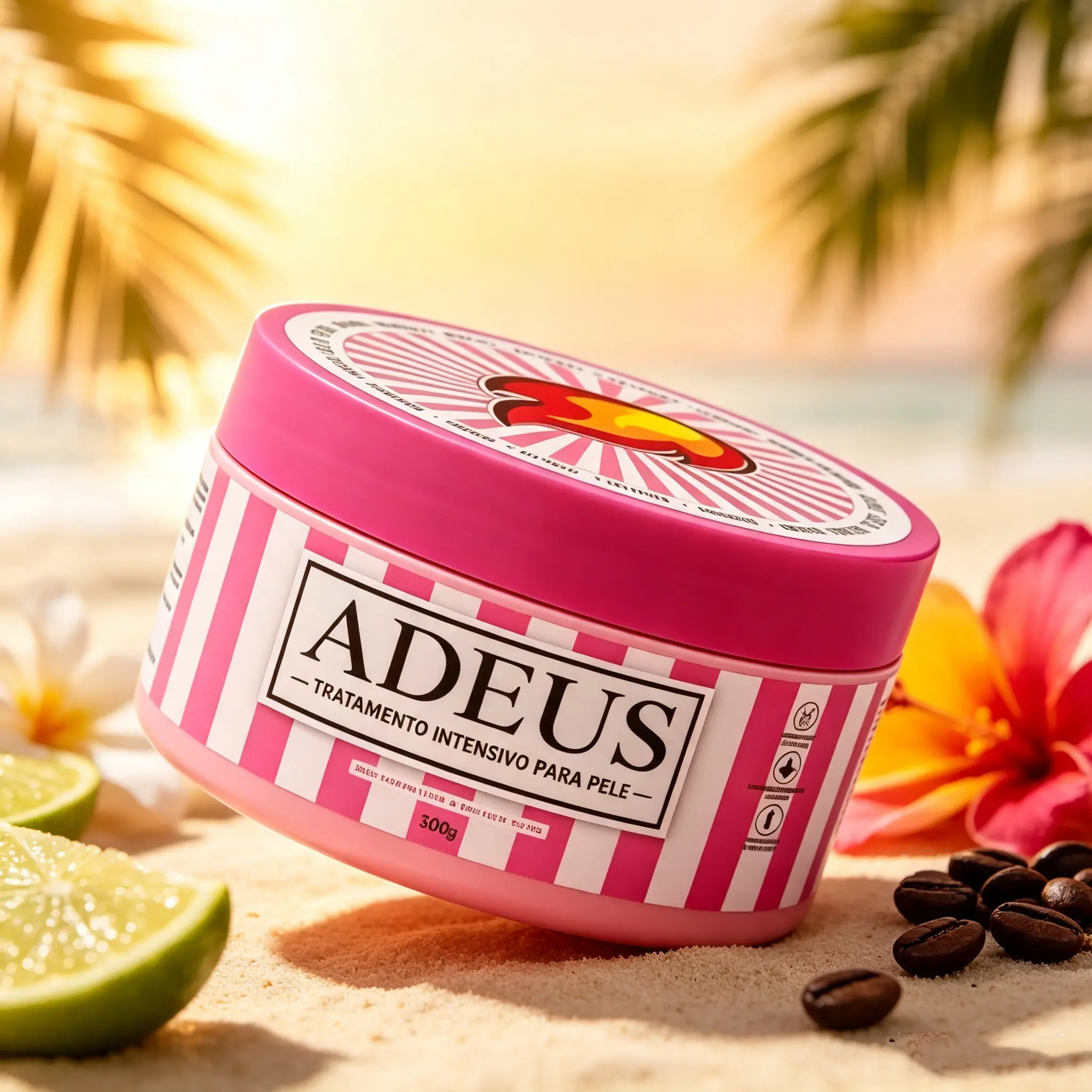 ADEUS Brazilian Caffeine Smoothing Body Cream 10.56oz – Firming & Hydrating Lotion for Cellulite-Prone, Dry Skin | Lightweight, Fast-Absorbing & Radiance Boost