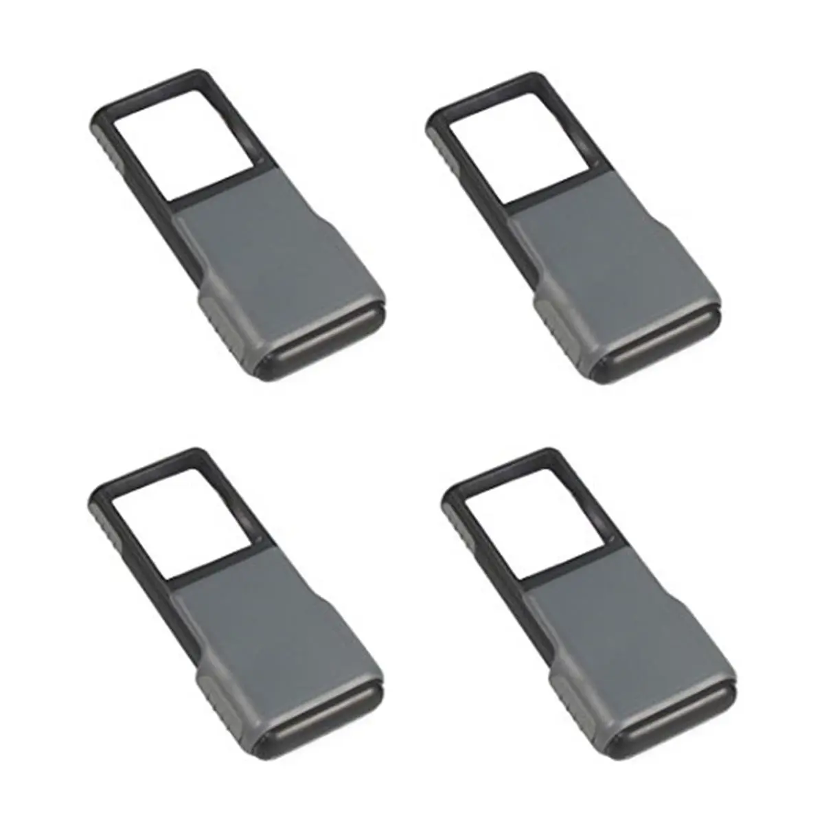 212 MAIN Compact 5x LED-Lighted Slide-Out Aspheric Magnifier with Acrylic Lens, Distortion-Free Reading Aid, Protective Sleeve, Set of 4, Set Of Four