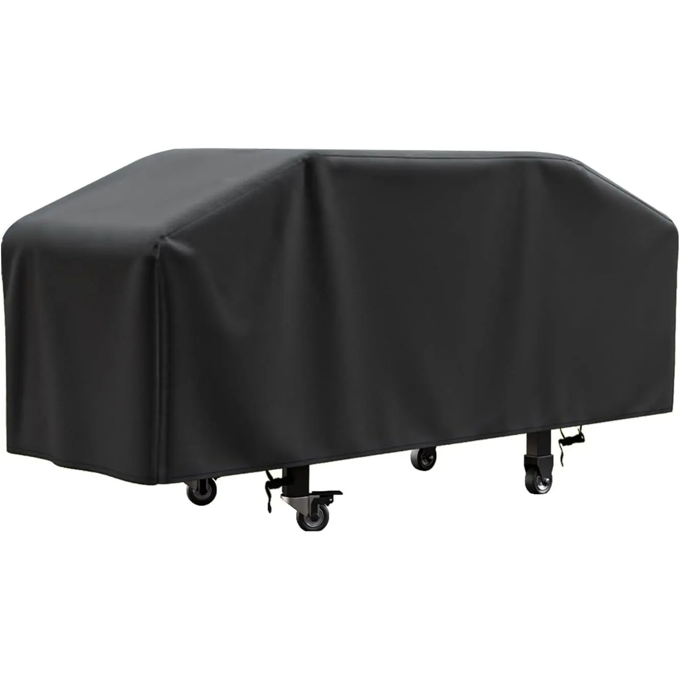 Griddle Cover for Blackstone 36 Inch Griddle and More 4-Burner Flap Top Grills - Waterproof, Lightweight - Click-Close Straps - Black