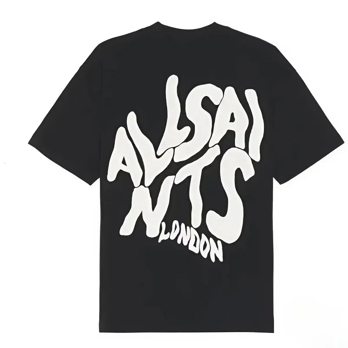 Allsaints London Stretch T Shirt |     Bold T-pographic Graphic With Clean Minimal La-out And Modern Urban Streetwear Inspired Design |     Trend- Graphic Gift Cotton Sleek Minimalist Urban Fashion Aesthetic |     Unisex Casual Graphic T Shirt