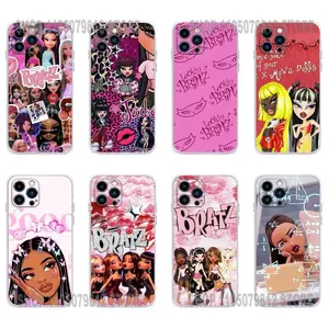 Lovely Doll B-Bratz Phone Case For iPhone 17 16,15,14,13,12,11 Plus,Pro,Max,Plus,E,Samsung Galaxy S26 S25 S24 S23 S22 Transparent Soft Cover