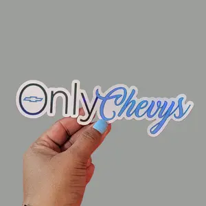 Only Chevys Decorative Sticker Decal for Car and Motorcycle car sticker decal sticker Vehicle Exterior Decoration Truck Accessories