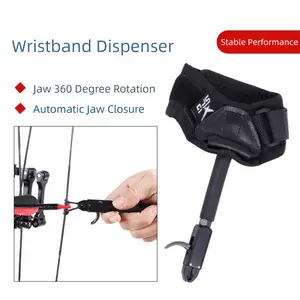 Hook-Style Wrist Bow Release Aid - For Compound Bows, Smooth Trigger Pull for Consistent Shooting, Ergonomic Wrist Strap, Essential Archery Hunting & Target Practice Gear