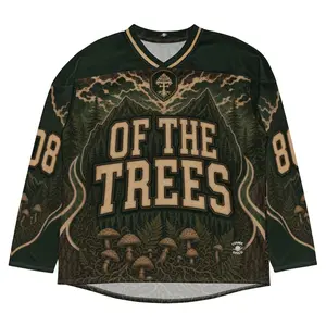 OF THE TREES Inspired Rave Jersey, Psychedelic Festival Outfit, Comfy Outfit for Bass Music Lovers