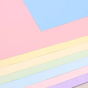 20 Sheets Of Macaron Colored Cardboard, A4 Size (8.26 * 11.69in), Double-Sided Matte Smooth, Thickness 200gsm, 10 Colors, Handmade Diy, Background Board, Painting, Material Tools, Handmade Crafts, Scrapbook Materials ﻿L