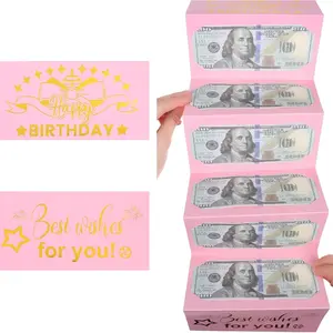 Birthday Money Envelope for Cash Gifts, Valentine's Day Surprise Wallet Pouch, Unique Gift Presentation, Perfect for Cash Gifts
