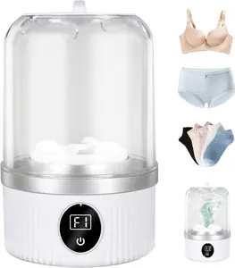 Portable Mini Washing Machine, USB Charging Compact Washer, High-Quality Resistant Underwear/Underpants Cleaning, Lightweight Laundry Washer, Suitable for Apartments, Dormitories, Hotels, RVS and Travel Camping