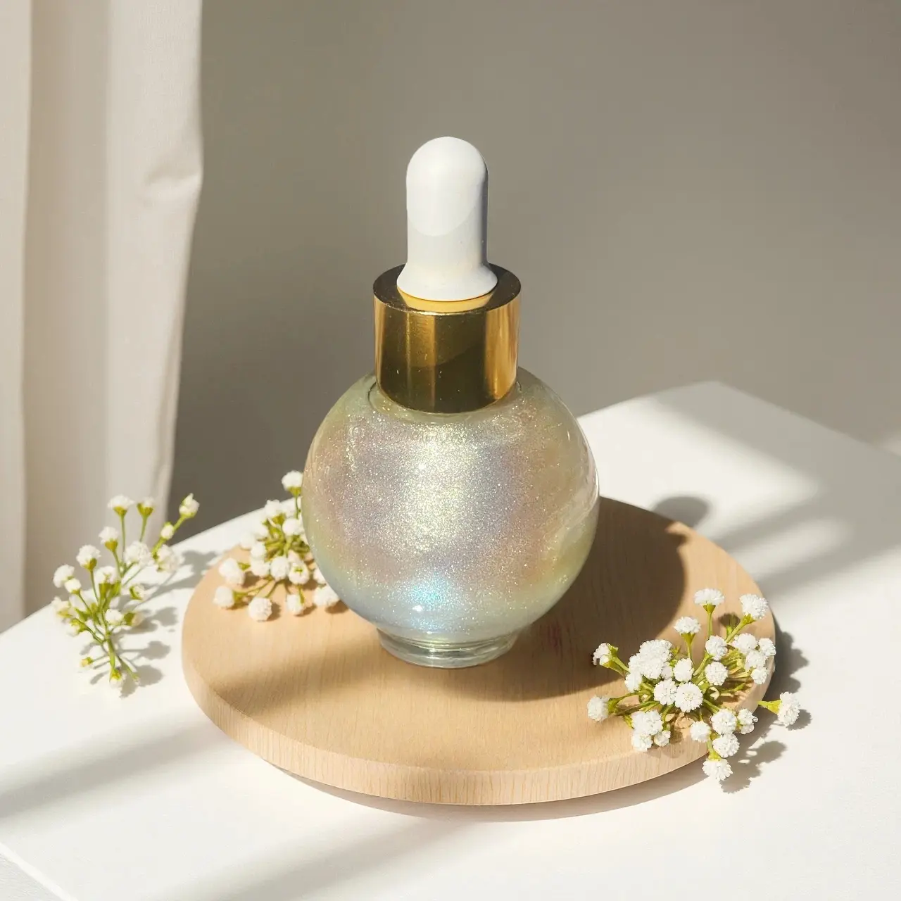 PAPOIYA Daydreamer Forest Spirit Fancy Liquid Body Highlighter #B03, Glossy Diamond Cosmetic for Radiant, Glamorous Finish