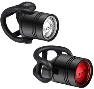 Lezyne LED Femto Drive Pair Bicycle Light, Black/Black